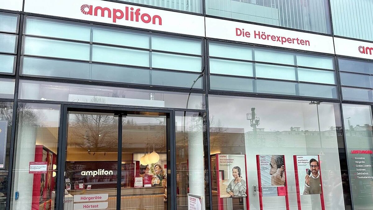 Ein Geschäft von Amplifon, die Hörexperten 