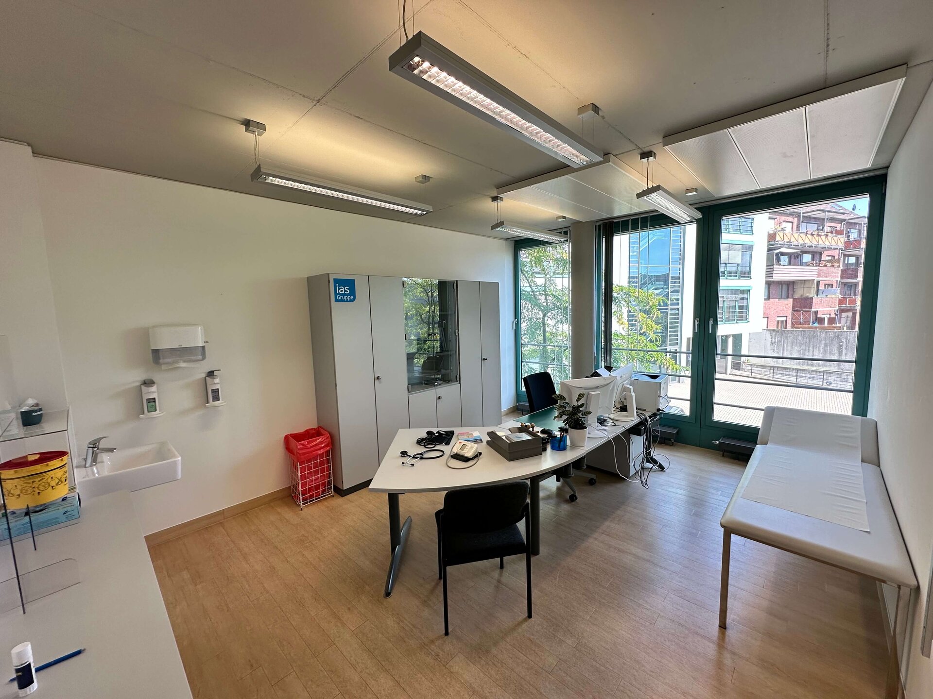 Untersuchungszimmer der ias AG in Duisburg 