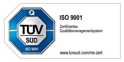 Zertifikat ISO 9001