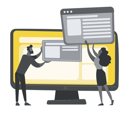 Illustration digitale Arbeitsmittel