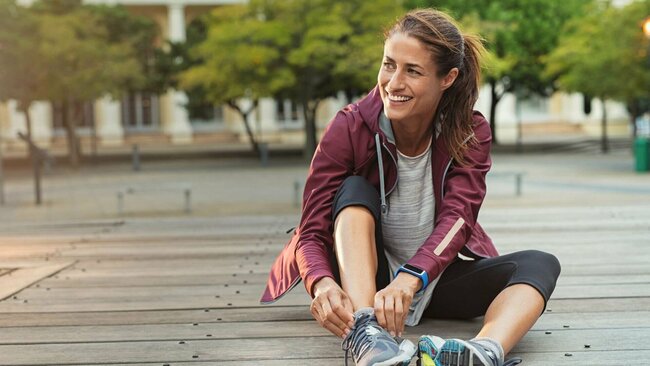 Sport zu treiben ist bereits in den 30ern wichtig