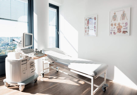 ias PREVENT einer der Check-up-Räume in München