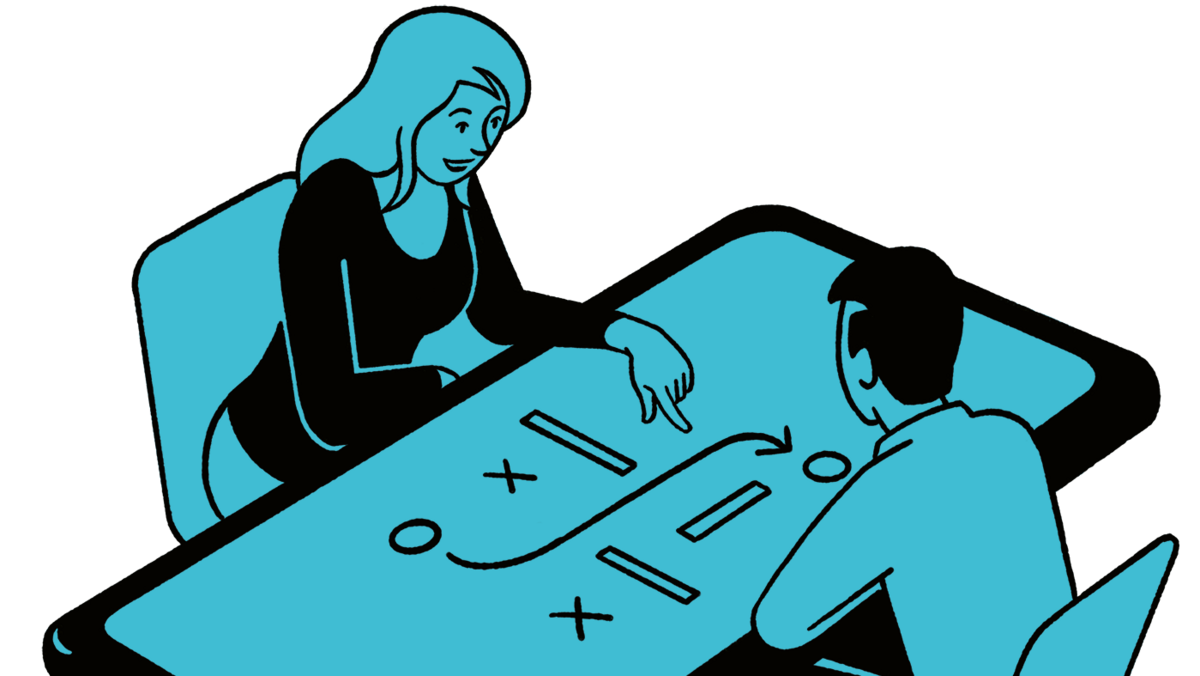 Illustration vernetzte Leistungen