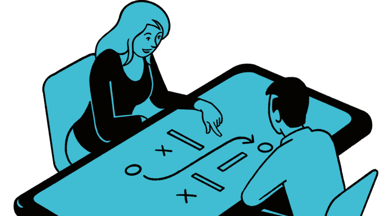 Illustration vernetzte Leistungen