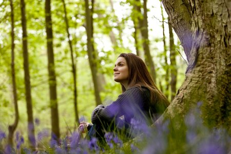 Wald, Stress, Mentale Gesundheit, Frau, Freizeit