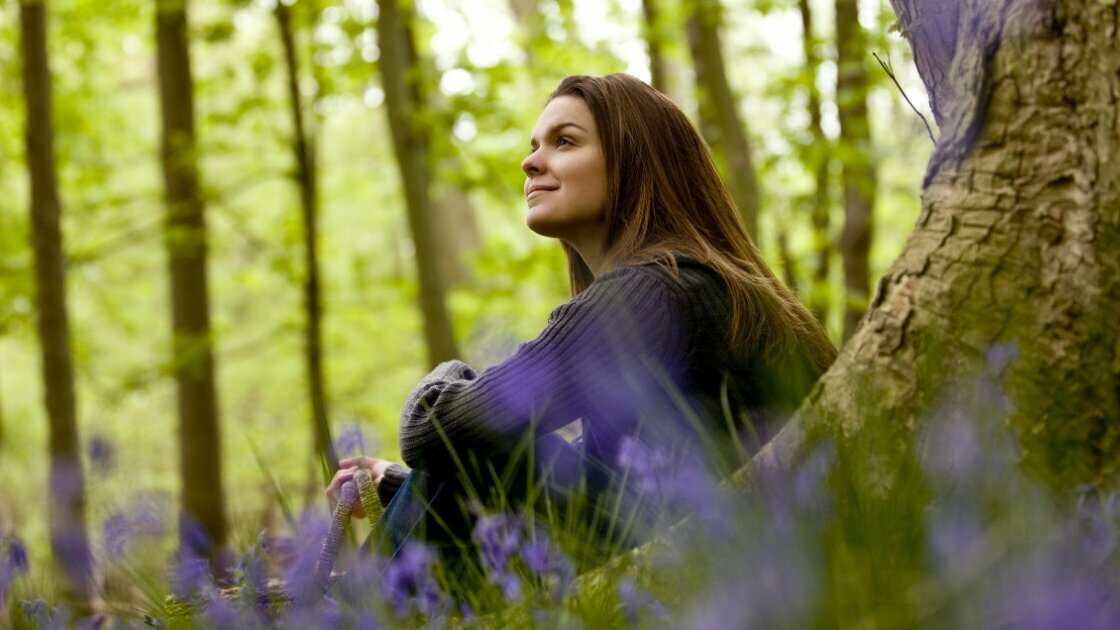 Wald, Stress, Mentale Gesundheit, Frau, Freizeit