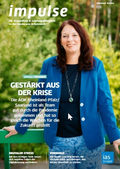 impulse 3/2021-Das Magazin der ias-Grupp Cover