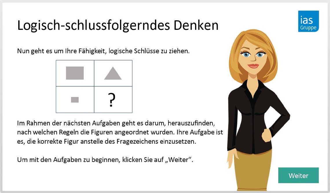 Testaufgaben für die verkehrspsychologische Eignung zum Ausprobieren.